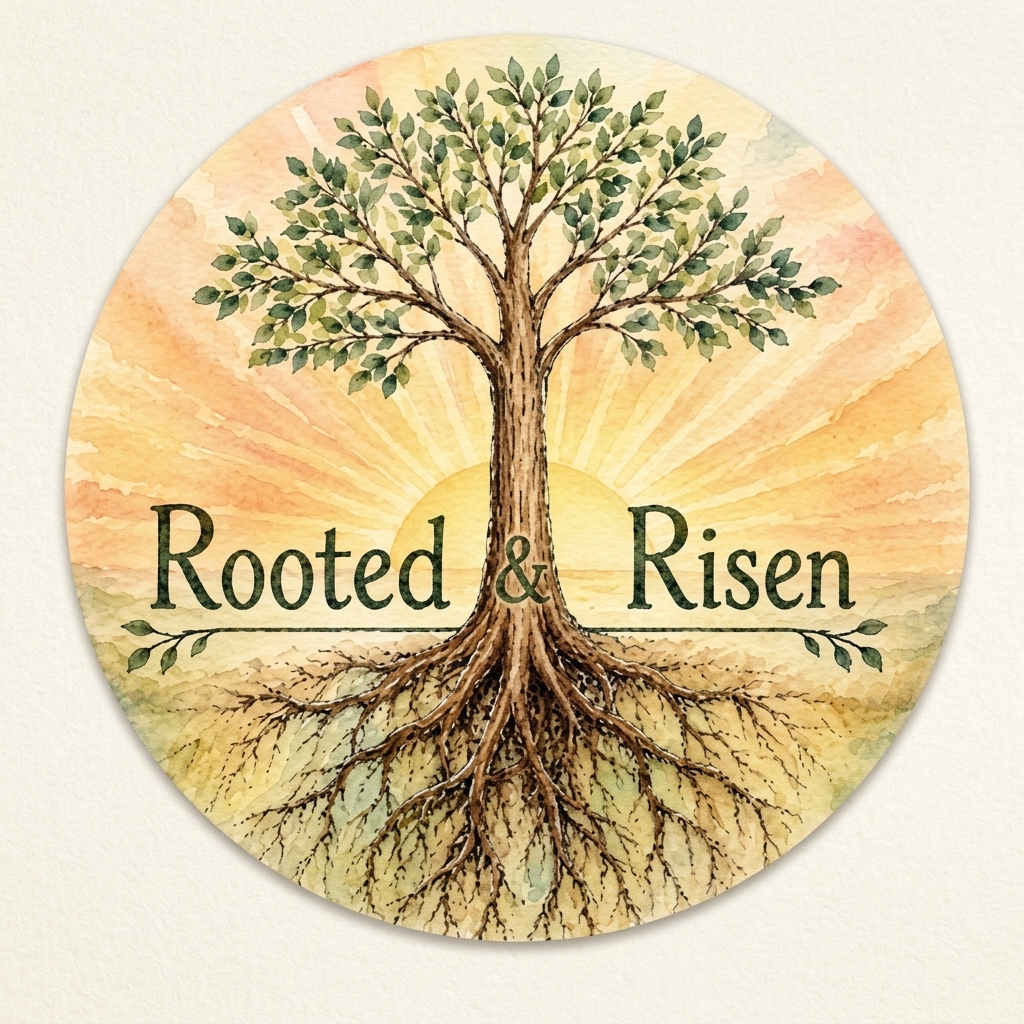 Rooted & Risen — Original Watercolor Painting by Kerry